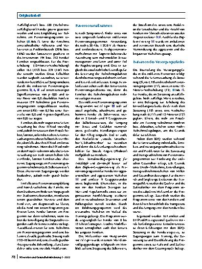 Vorschauseite 4: Wie gelingt die Prävention psychischer Beschwerden?