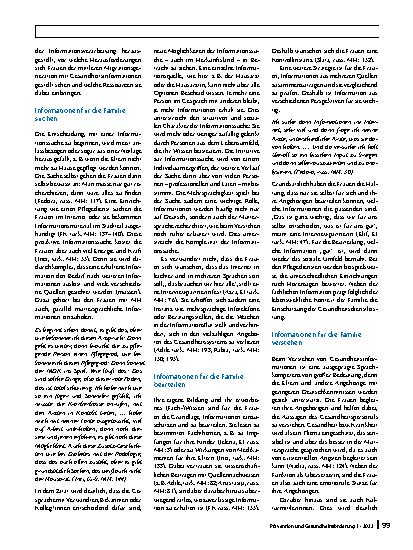 Vorschauseite 4: Gesundheitskompetenz für die Familie: Frauen mit Migrationshintergrund als Mittlerinnen