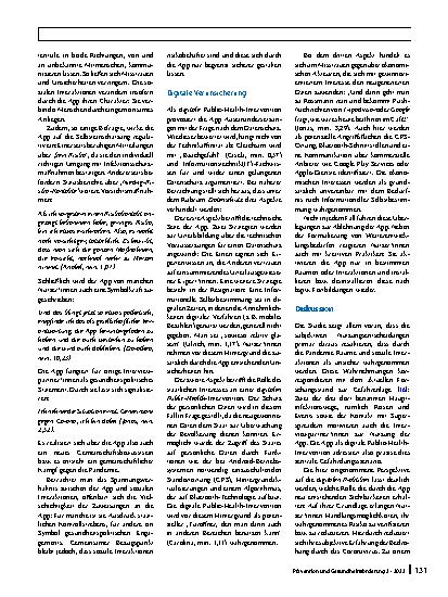 Vorschauseite 4: „Die Hoffnung, informiert zu sein“. Effekte der Corona-Warn-App