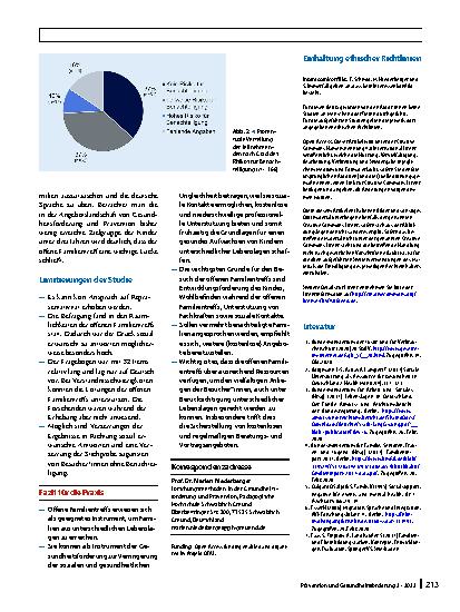 Vorschauseite 6: Offene Familientreffs – ein Instrument der Gesundheitsförderung?