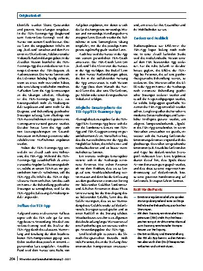 Vorschauseite 5: Entwicklung und Evaluation einer Emotionsregulations-App