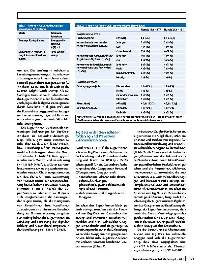 Vorschauseite 4: Big Data in der Gesundheitsförderung und Prävention
