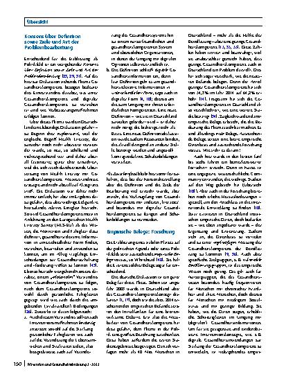 Vorschauseite 4: Gesundheitskompetenz im Zeitalter der Digitalisierung
