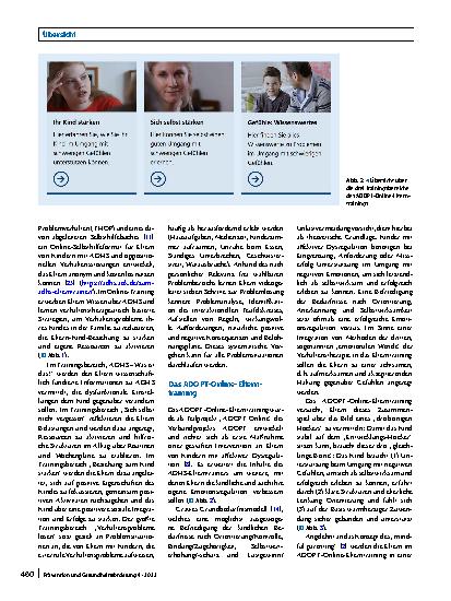 Vorschauseite 4: Online-Elterntraining für die Behandlung von Kindern mit externalisierenden Verhaltensproblemen und affektiver Dysregulation