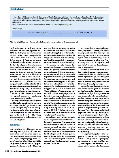 Vorschauseite 4: Allokation knapper medizinischer Ressourcen auf COVID-19-PatientInnen. Ergebnisse einer Vignettenstudie