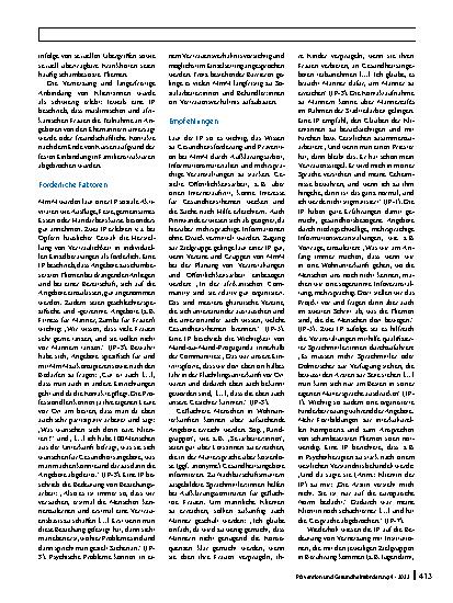 Vorschauseite 5: Inanspruchnahme von gesundheitsfördernden und präventiven Angeboten für Menschen mit Migrationshintergrund