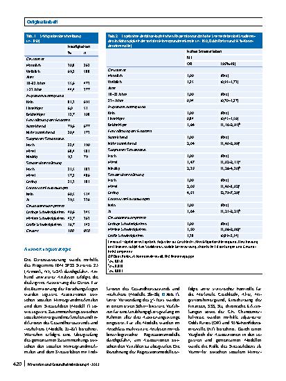 Vorschauseite 5: Unterschiede im Stresserleben von Studierenden und Zusammenhänge mit der Gesundheit. Ergebnisse einer Pfadanalyse