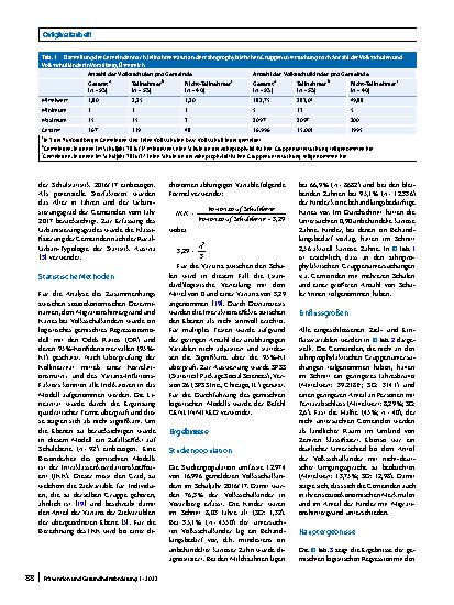 Vorschauseite 2: Soziale Ungleichheit in der Zahngesundheit von Kindern