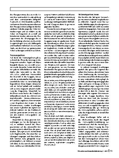 Vorschauseite 6: Indizierte Prävention hochstrittiger Trennungseltern: eine qualitative Implementationsstudie zu „Kinder aus der Klemme“
