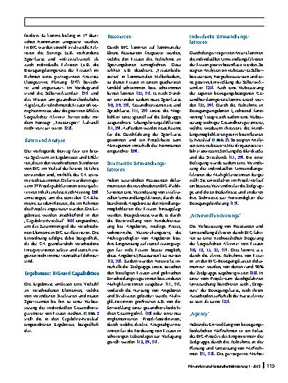 Vorschauseite 5: Der Capability-Ansatz in der Bewegungsförderung