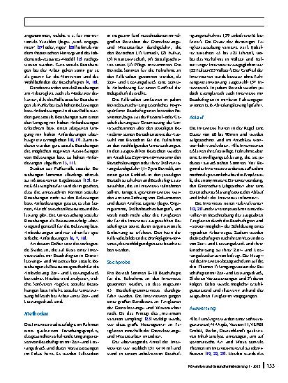 Vorschauseite 2: Die Rolle sozialer Beziehungen am Arbeitsplatz bei Arbeit unter Zeitund Leistungsdruck