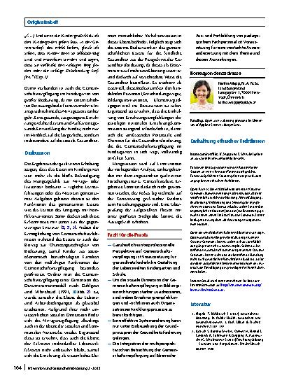 Vorschauseite 6: Gesund durch Gemeinschaft – Gemeinschaftsverpflegung im Kindergarten und ihre mehrdimensionalen Effekte auf die Gesundheit von Kindern
