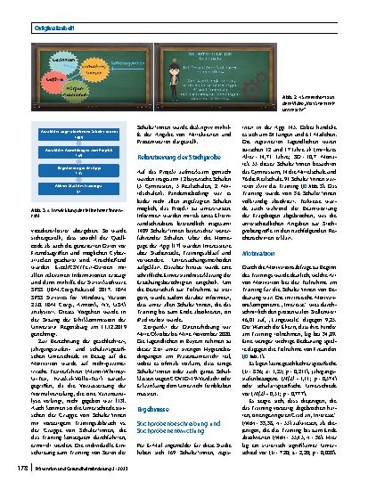 Vorschauseite 4: RESET-APP: ein App-basiertes Angebot zur Selbstregulation für Schüler*innen der Sekundarstufe I – Akzeptanz und Nutzungsverhalten