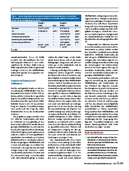 Vorschauseite 6: Digitale Gesundheitskompetenz und Wohlbefinden