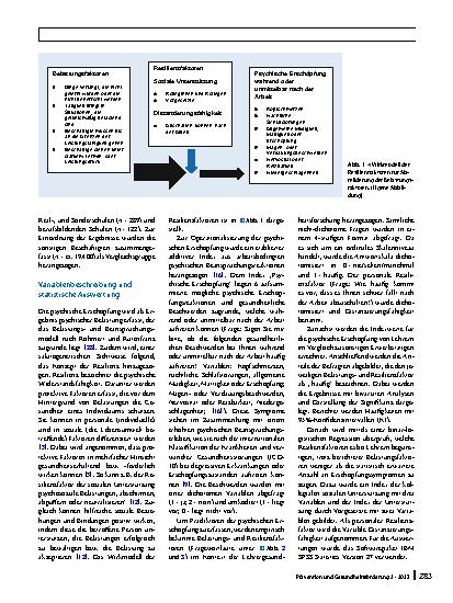 Vorschauseite 2: Belastungsund Resilienzfaktoren vor dem Hintergrund von psychischer Erschöpfung und Ansätzen der Gesundheitsförderung im Lehrerberuf