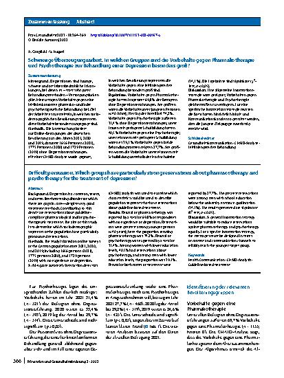 Vorschauseite 3: Schwierige Überzeugungsarbeit