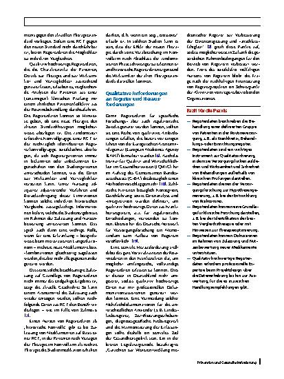 Vorschauseite 5: Was können Register leisten?