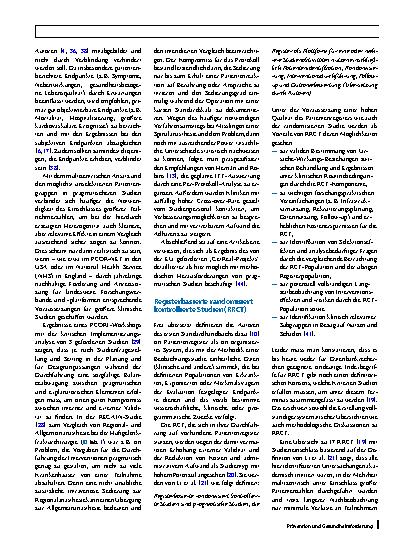 Vorschauseite 5: Pragmatischere randomisierte Studien mit Fokus auf Registerbasierung
