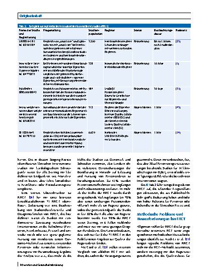 Vorschauseite 6: Pragmatischere randomisierte Studien mit Fokus auf Registerbasierung