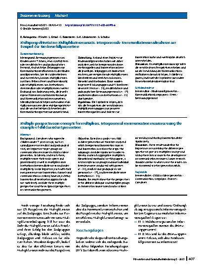 Vorschauseite 3: Multiperspektivität im Multiplikatorenansatz