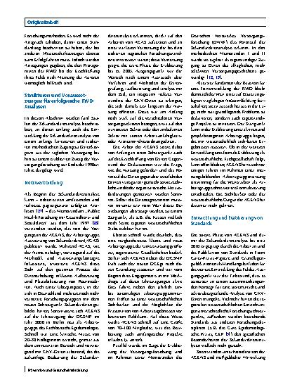 Vorschauseite 2: Bausteine und Strukturen für eine leistungsfähige Real-World-Data-Analyse