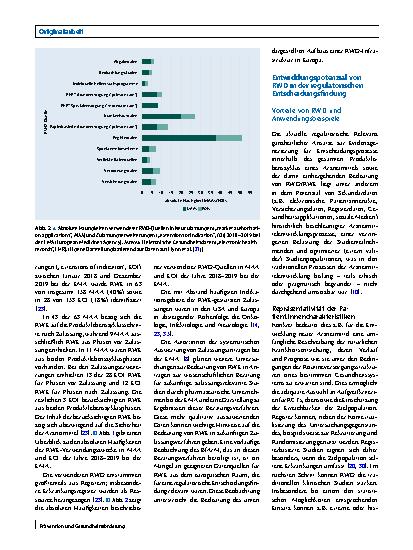 Vorschauseite 4: Real-world-Daten in der Arzneimittelregulation – aktuelle Entwicklungen und Ausblick