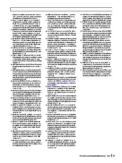 Vorschauseite 6: Betriebliche Gesundheitsförderung (BGF) im Laufe der Zeit