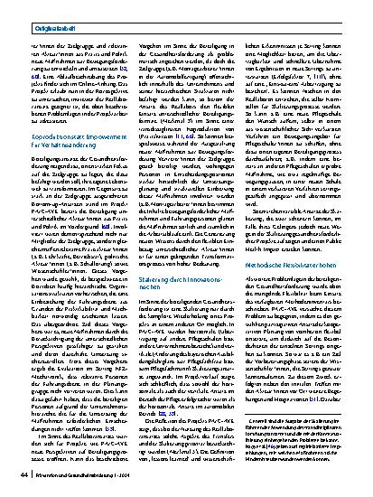 Vorschauseite 5: Gesundheitsförderung im Reallabor?