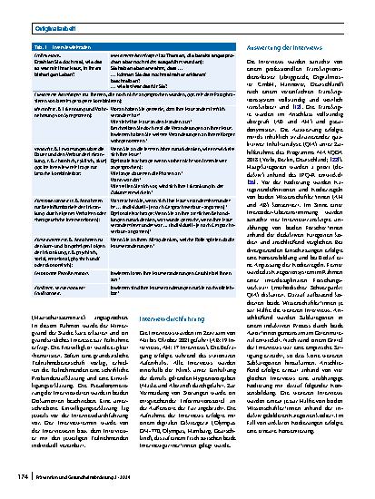 Vorschauseite 4: Krankheitsvorstellungen von Patient*innen mit berufsbedingten Handekzemen vor dem Hintergrund soziodemografischer Merkmale