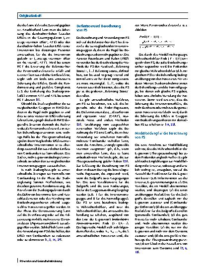 Vorschauseite 2: Die Anwendung der Propensity-Score-Methode