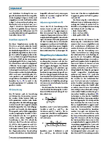 Vorschauseite 4: Die Anwendung der Propensity-Score-Methode