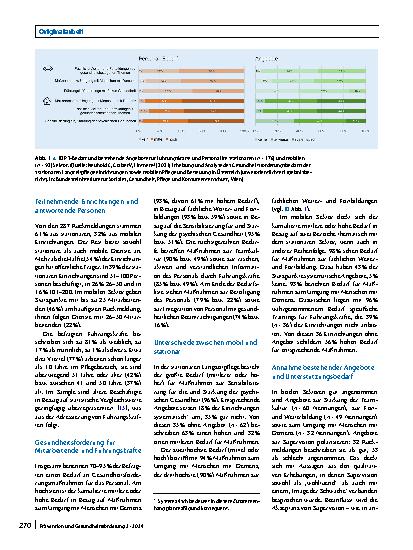Vorschauseite 4: Gesundheitsförderungsbedarfe in der stationären Langzeitund mobilen Betreuung und Pflege in Österreich