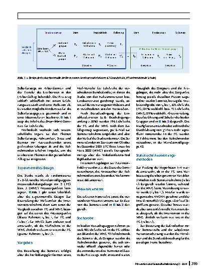 Vorschauseite 5: Selbstfürsorge für Lehrkräfte – Evaluation der Effekte einer Präventionsund Gesundheitsförderungsmaßnahme