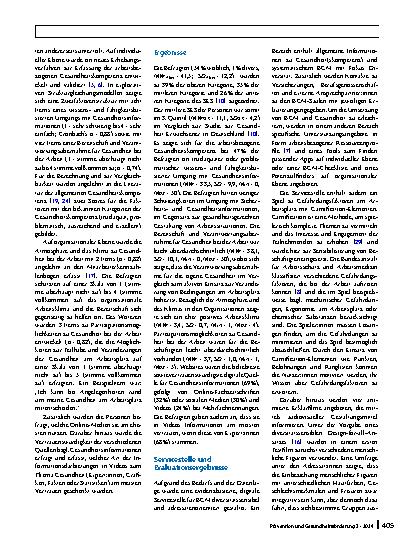 Vorschauseite 4: Betriebliches Gesundheitsmanagement (BGM) vital: Entwicklung und Evaluation einer adressatenorientierten und diversitätssensiblen BGM-Servicestelle