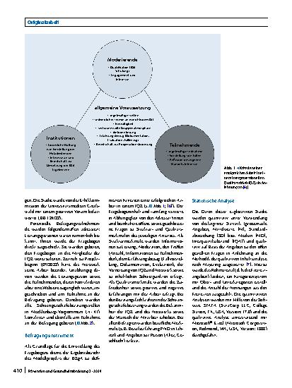Vorschauseite 2: Interprofessionelle Qualitätszirkel und ein interprofessionelles Netzwerk – Strukturund Qualitätsmerkmale der Pränataldiagnostik in Mecklenburg-Vorpommern