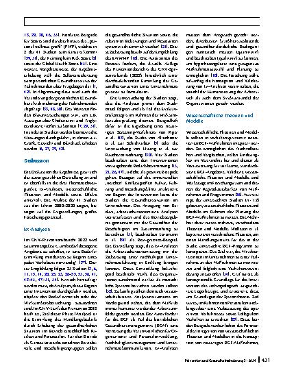 Vorschauseite 5: Ist-Analysen, Theorien und Effekte in evaluierten Interventionen der betrieblichen Gesundheitsförderung (BGF)