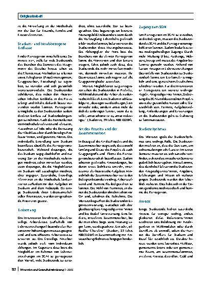 Vorschauseite 5: Partizipation im studentischen Gesundheitsmanagement: Förderfaktoren und Barrieren der Mitbestimmung Studierender