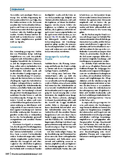 Vorschauseite 6: Die partizipative Methode Photovoice im Kontext Gesundheitsförderung