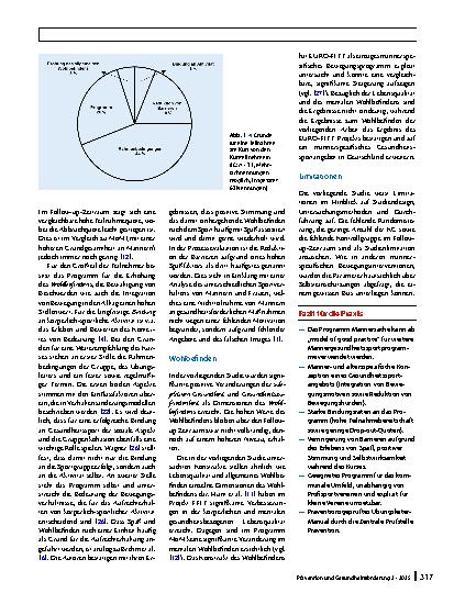 Vorschauseite 6: Männersache – ein Gesundheitssportangebot für Männer 50+