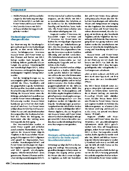 Vorschauseite 2: Digitale Gesundheitsanwendungen in der hausärztlichen Versorgung: eine Diskussionsgrundlage zur Förderung informierter Nutzungsentscheidungen