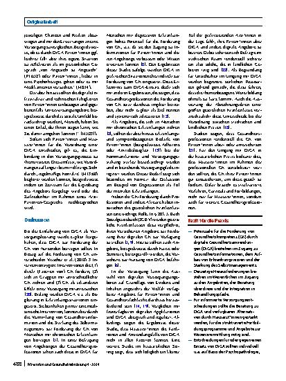 Vorschauseite 6: Digitale Gesundheitsanwendungen in der hausärztlichen Versorgung: eine Diskussionsgrundlage zur Förderung informierter Nutzungsentscheidungen