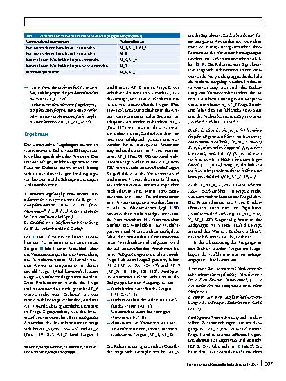 Vorschauseite 4: Der Einfluss von Vorwissen und sprachlichen Texteigenschaften auf die Anwendung des Fragebogens in einer gynäkologischen Patientenaufklärung: eine leitfadengestützte Interviewstud…