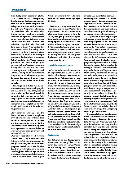 Vorschauseite 5: Förderung bewegungsbezogener Gesundheitskompetenz am Arbeitsplatz – qualitative Evaluation eines Pilotprogramms