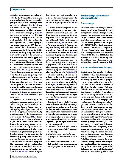 Vorschauseite 2: Beteiligung älterer Menschen im Forschungs‑ und Entwicklungsprozess von Gesundheitstechnologien