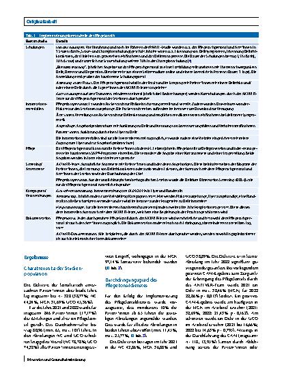Vorschauseite 4: Delirprävention und -management durch Pflegekonsile – eine Implementierungsstrategie