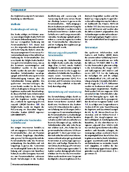 Vorschauseite 2: Safety first? Sicherheitsrelevante Ereignisse aus Patientenperspektive
