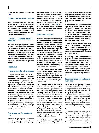 Vorschauseite 5: Safety first? Sicherheitsrelevante Ereignisse aus Patientenperspektive
