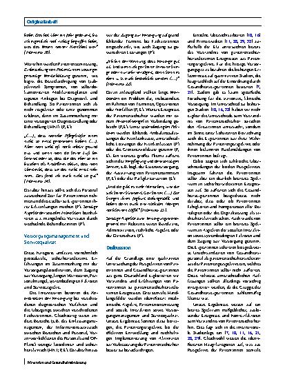 Vorschauseite 6: Safety first? Sicherheitsrelevante Ereignisse aus Patientenperspektive