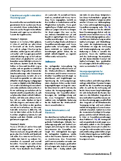 Vorschauseite 5: Die Entlassung in die Obdachlosigkeit