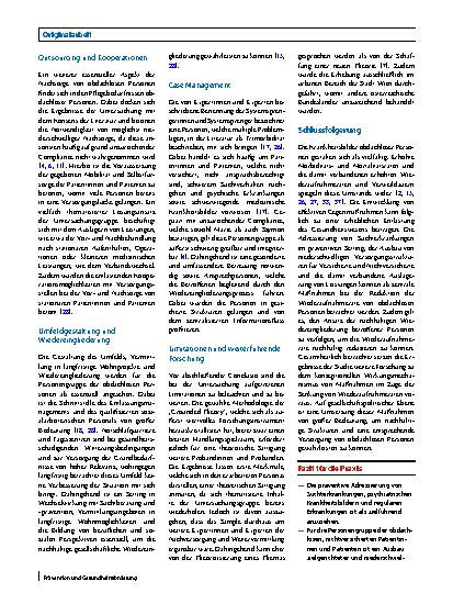 Vorschauseite 6: Die Entlassung in die Obdachlosigkeit